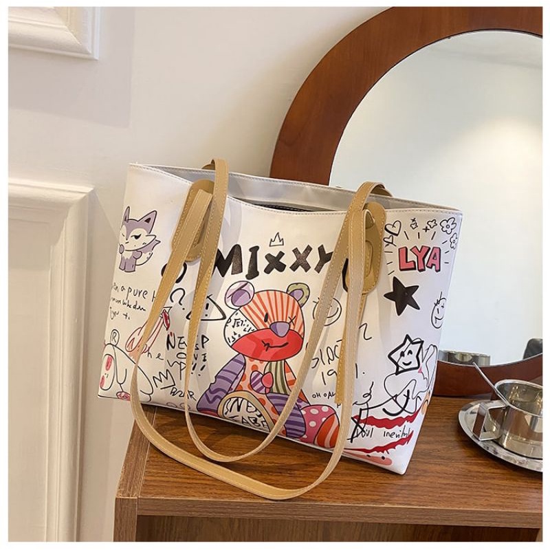 Tas Tangan Tote Kapasitas Besar untuk Wanita 2021 Tahan Air Oxford