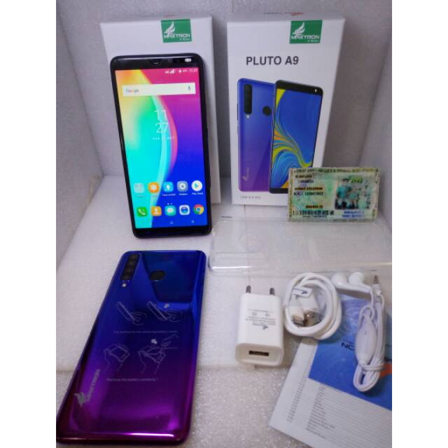 Maxtron Pluto A9 , 4G , Ram 1 GB, Layar 6 inch