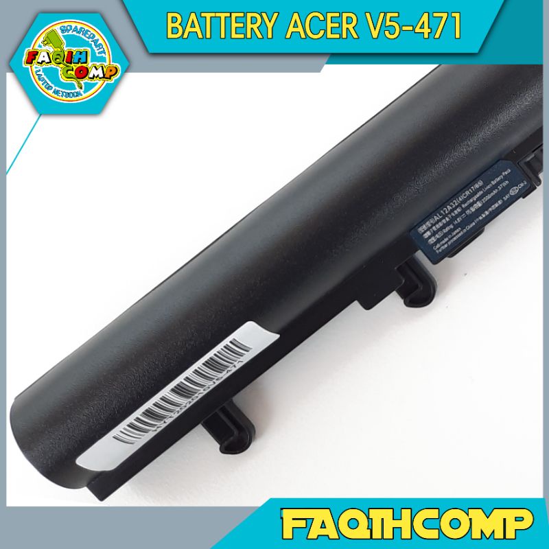 Baterai Batre Original Laptop Acer Aspire V5 V5-431 V5-471 V5-571 E1-410 E1-422 E1-532 V5-471GP