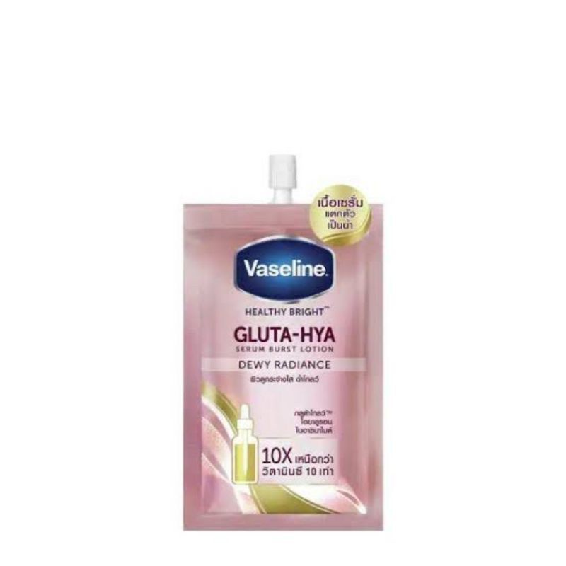 Rahmatika Collection | READY VASELINE Gluta Hya Sachet Original Thailand 30ml