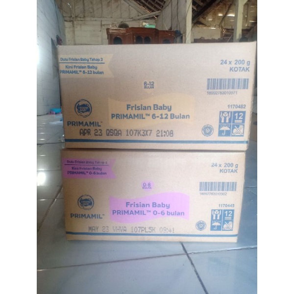 ~HARGA HEMAT~ 1 KARTON PRIMAMIL 0-6bln dan 6-12bln 200GR
