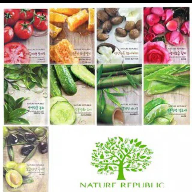 kemasan baru sheet mark nature republic