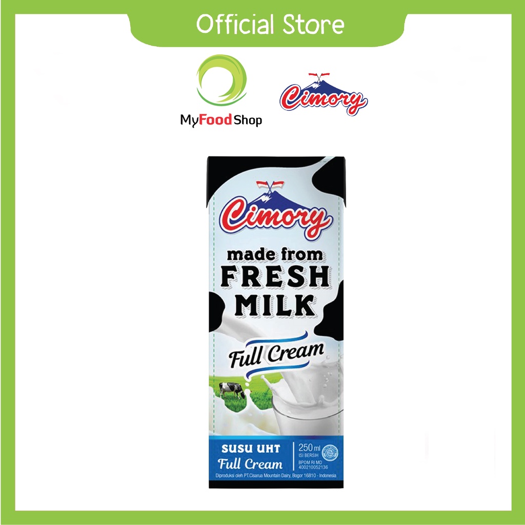 

Susu Cimory UHT Fresh Milk 250 ml (Bebas Laktosa)