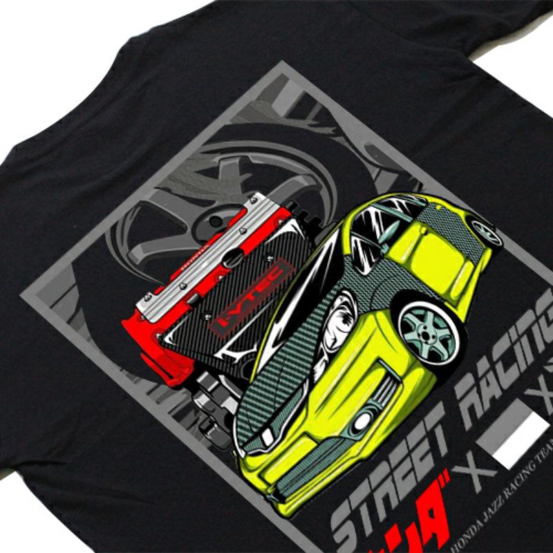 kaos honda jazz / kaos mobil honda jazz / kaos honda gank / kaos mobil / kaos otomotif