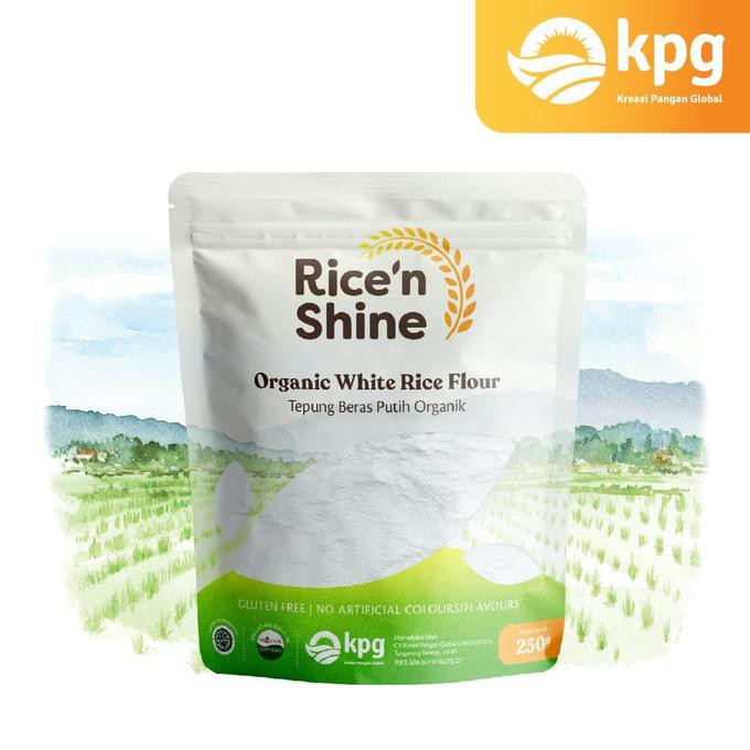 

Promo Awal tahun Rice 'n Shine Tepung Beras Putih Organik - 250 g Big Sale