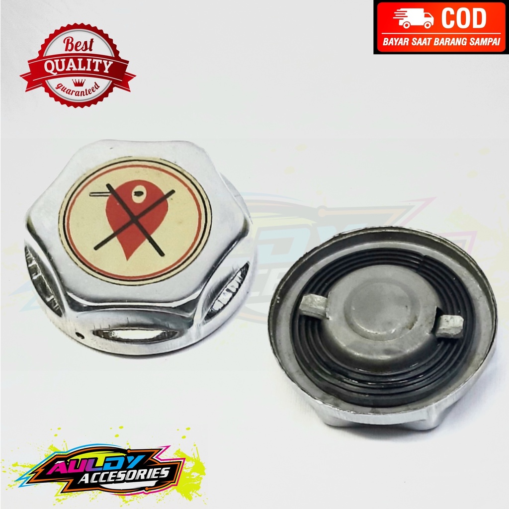 Tutup Tangki Tengki Motor Cb S90 Gl Pro 100 125 Megapro Tiger Win Japstyle Crom Model Diesel Merah