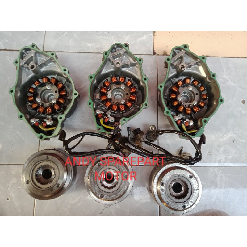 BLOK MAGNET, MAHNET SPUL JALAN CB 150 LED / CBR 150 LED / SONIC K56 150 / SUPRA GTR 150 / ORIGINAL