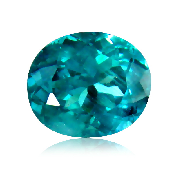 Certified Oval 2.95ct 9.5x8mm Natural Unheated Greenish Blue Apatite Madagaskar AP133