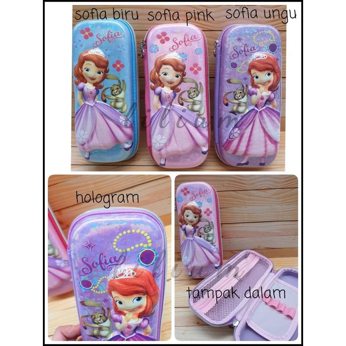 

Kotak Pensil 3D Hardcase Princess Sofia Mickey Hello Kitty Avenger