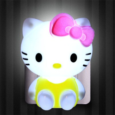 LAMPU TIDUR HELLO KITTY/MINI NIGHT/LAMPU KAMAR/LAMPU ANAK/LAMPU WARNA/LAMPU DEKORASI/LAMPU KARAKTER HELLO KITTY