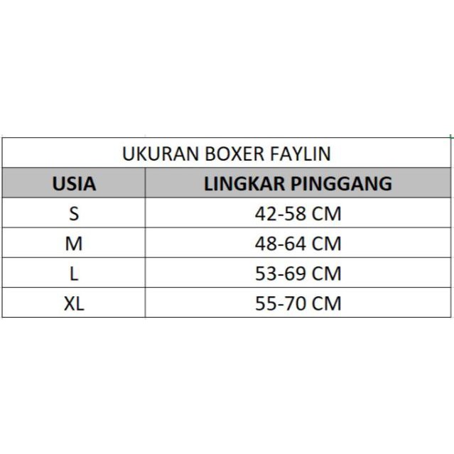 Boxer / Celana Dalam Anak Perempuan Merk Faylin