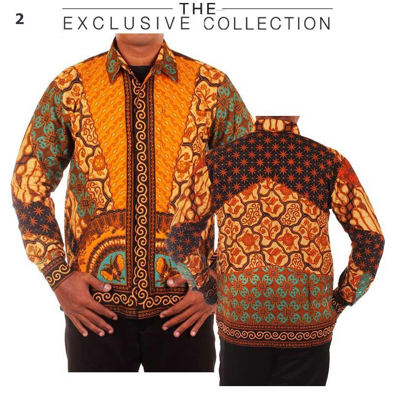 Kemeja Batik I Baju Kemeja Batik Pria Lengan Panjang  Raden Rangga