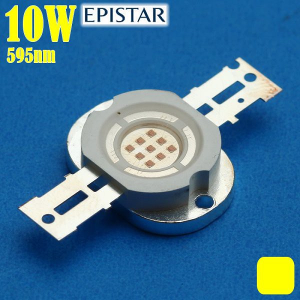 Led HPL 10 Watt Kuning Yellow 430Lm Epistar Led