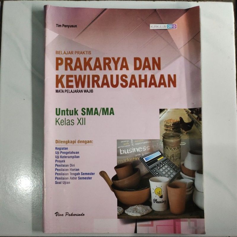 BARU Buku LKS Viva Pakarindo PKWU Kelas 12