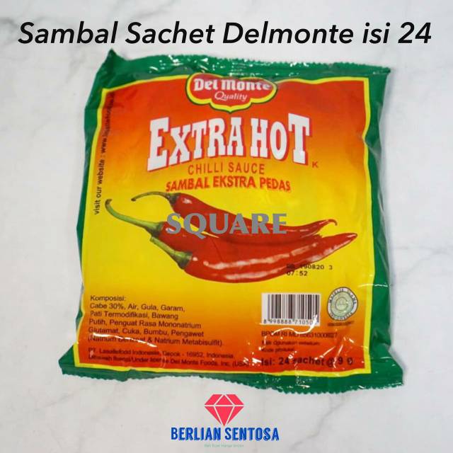 

Sambal sachet delmonte isi 24