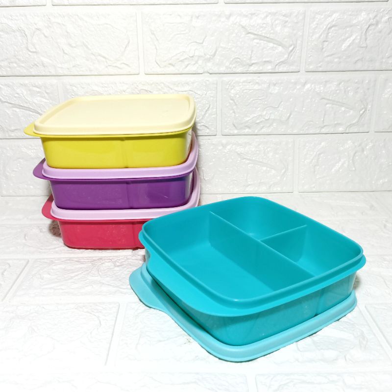 Tempat makan anak loly tup  550 ml tupperware eceran  ( 1 pcs )