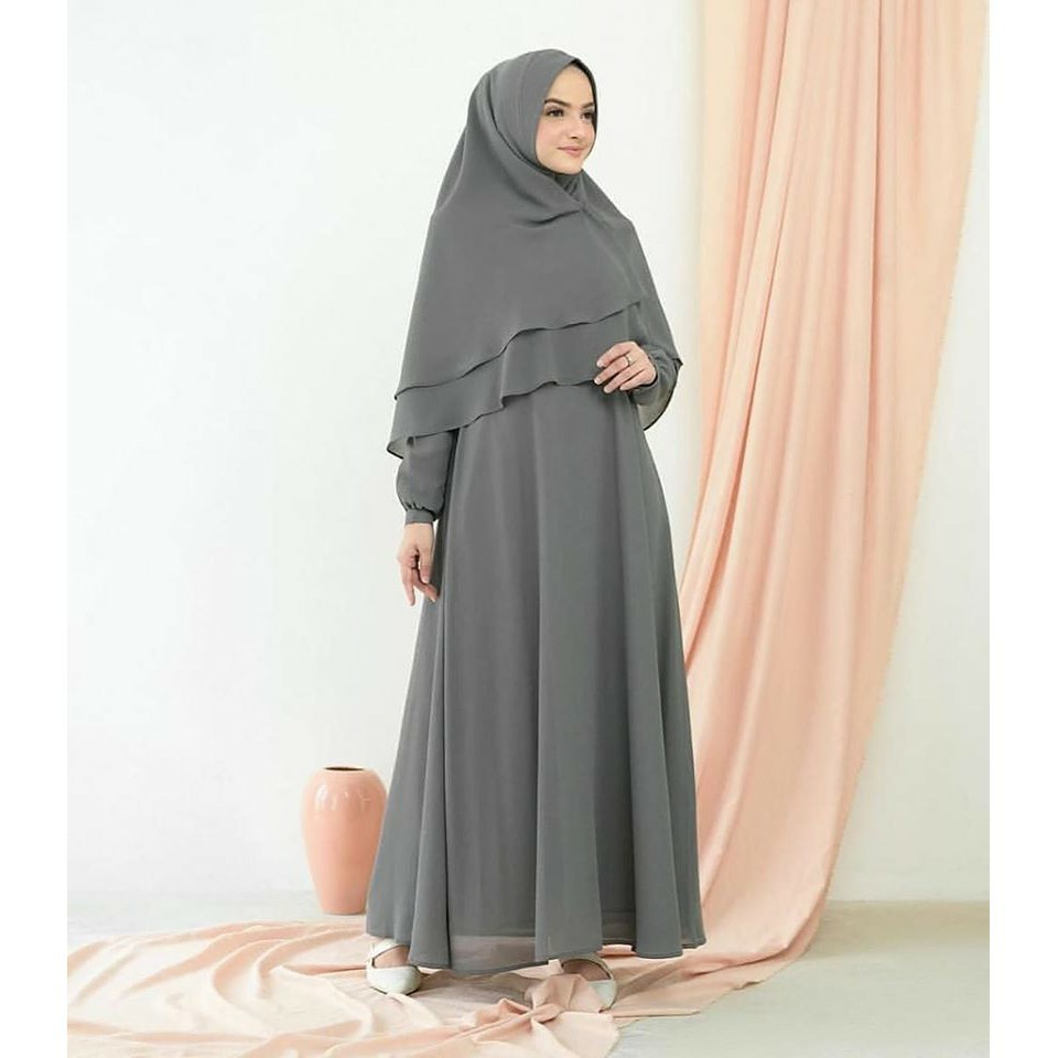 DISKON WARDAH SYARI - FLOTTILICIOUS / DRESS MUSLIM / GAMIS MUSLIM / GAMIS MURAH / GROSIR BAJU ONLINE