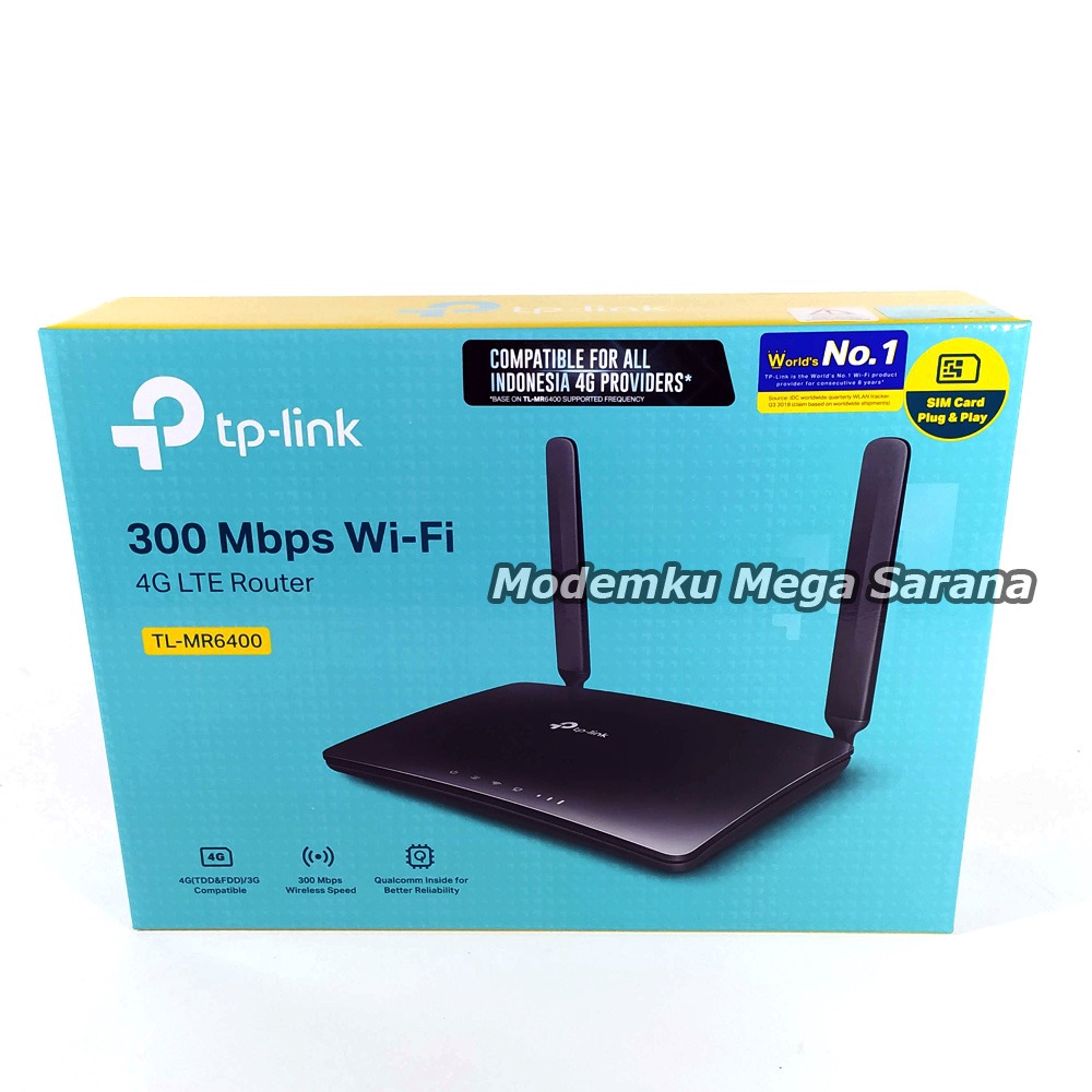 Duet Maut - Antena Yagi Extreme 3 &amp; TP-Link Home Router TL-MR6400 4G