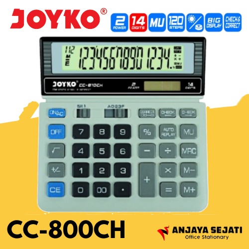 

Kalkulator Joyko 12 Digit CC - 800CH