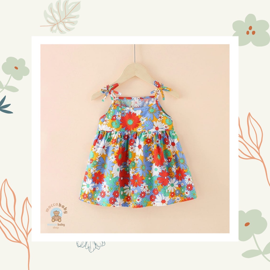 MBSS - EONNIE BEACH dress anak IMPOR/dress anak perempuan/PRINTED DRESS/dress 100% KATUN PREMIUM QUALITY - DS6
