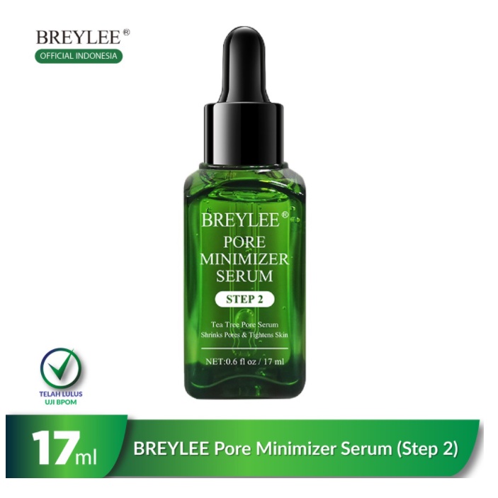 [BPOM] BREYLEE Pore Minimizer Serum Step 2 - Mengencangkan , Mengecilkan Pori , &amp; Mengontrol Minyak Wajah (17ml)