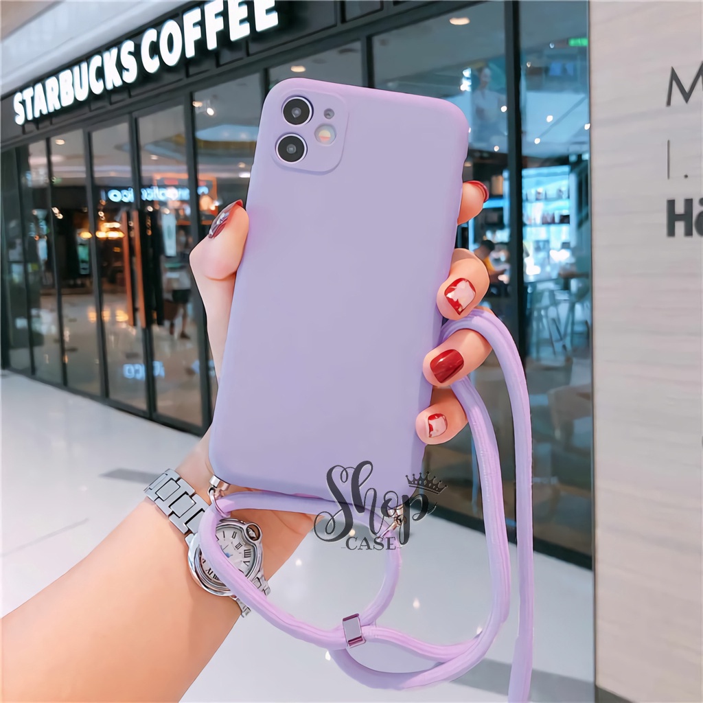 SoftcaseTali For Vivo Y21A Vivo Y21T Vivo Y21S Vivo Y21 | Case Camera Protech | Case Macaron Vivo Y2