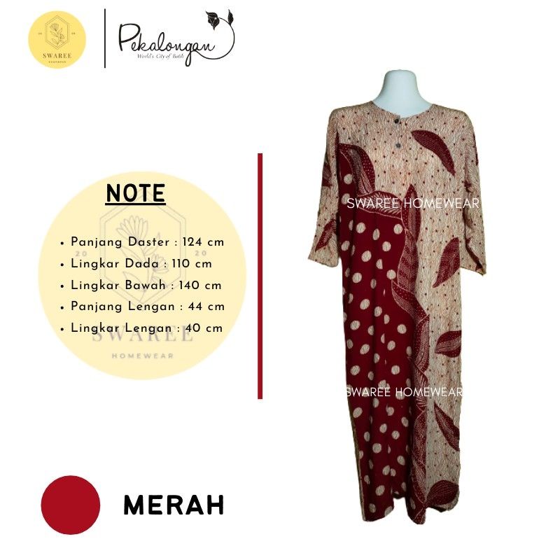 Baju Batik Wanita Daster Murah Batik Pekalongan Daster Rayon Busui Baju Wanita Dewasa Lengan Panjang