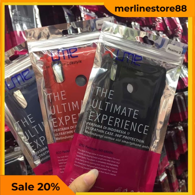 Slim Case UME Eco Baby Skin Oppo Realme 3 ORI UME HARDCASE