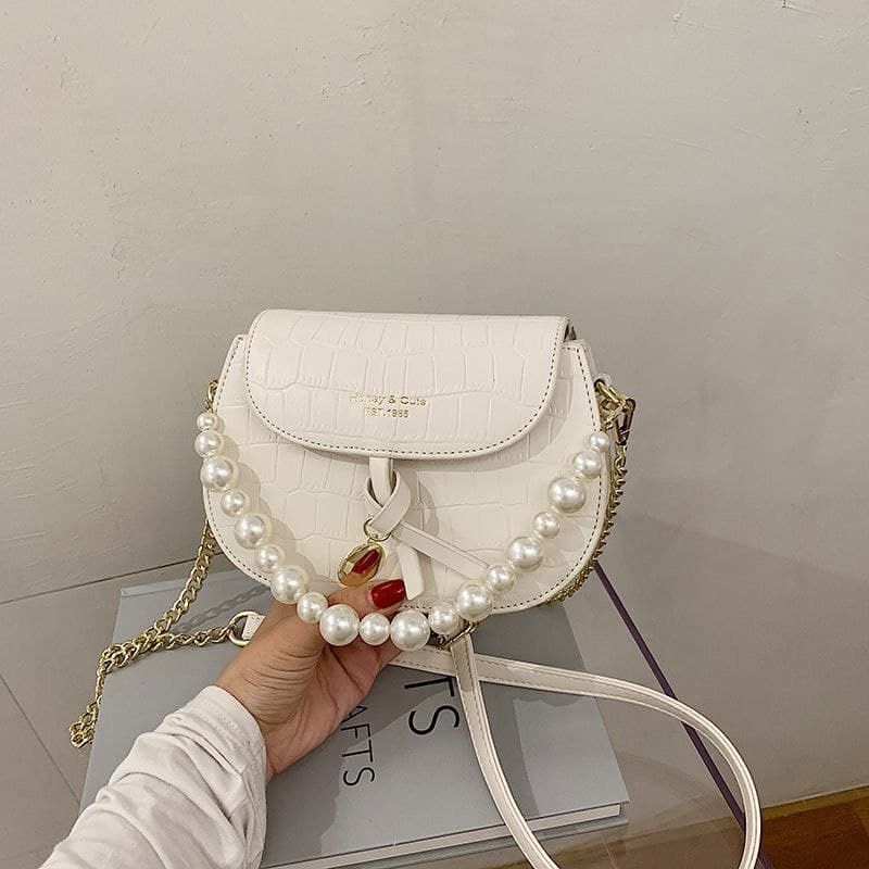 6148 tas pesta wanita murah tas selempang wanita rantai sling bag import terbaru tas mutiara cod jakarta