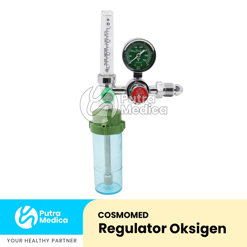 Cosmomed Manometer / Regulator Oksigen / Alat ukur Oxygen