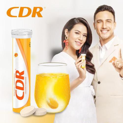 CDR Rasa Jeruk isi 10 Tablet - Calcium D Redoxon 100% Original