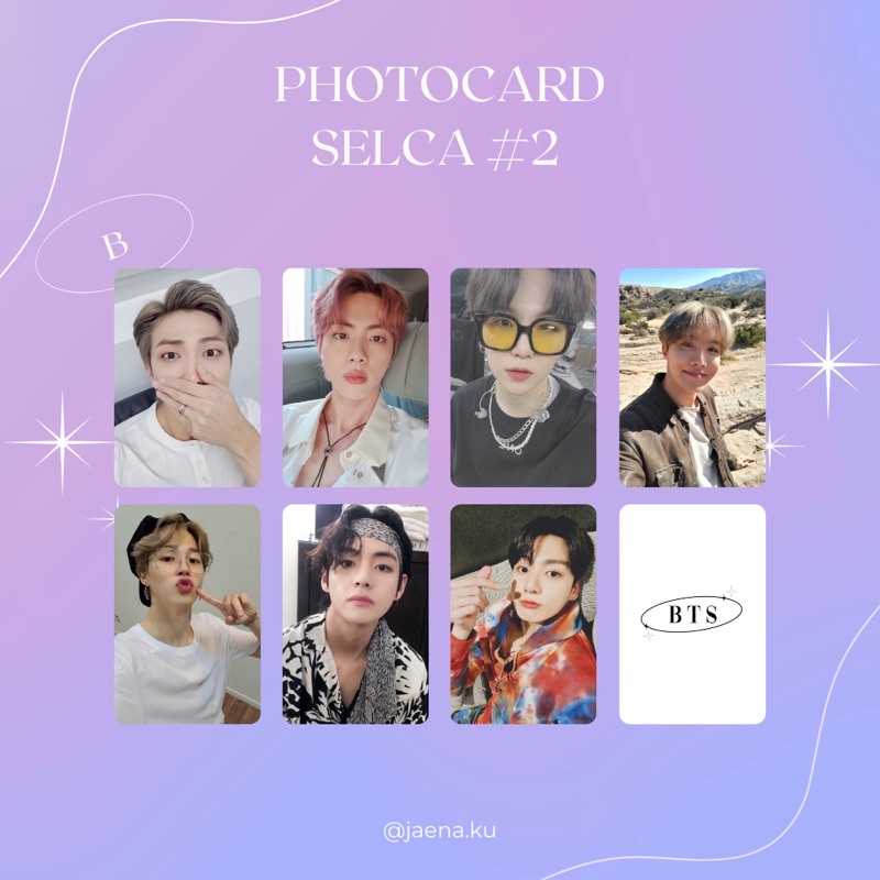 [BTS] PHOTOCARD SELCA #2 BTS ‼️BACA DESKRIPSI‼️