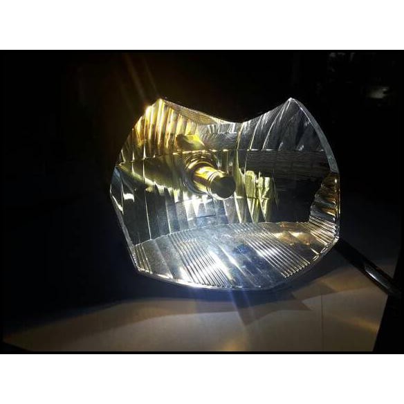 Led H6 Lampu Depan Motor 2Sisi Kuning Putih