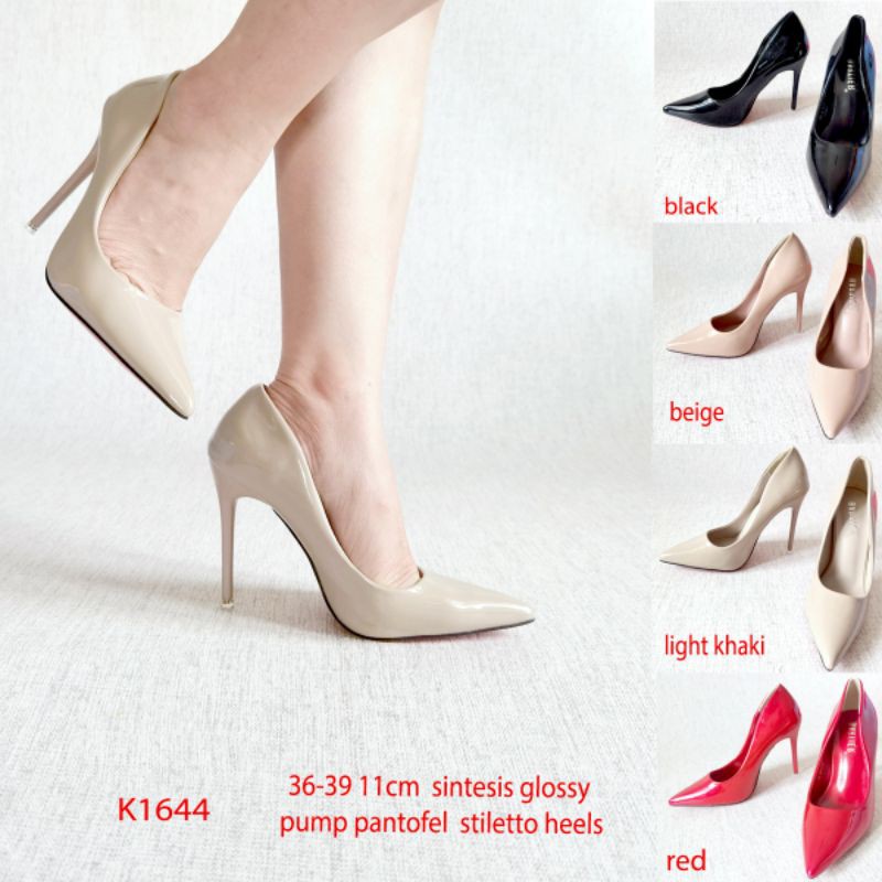 pump pantofel stiletto heels 11cm