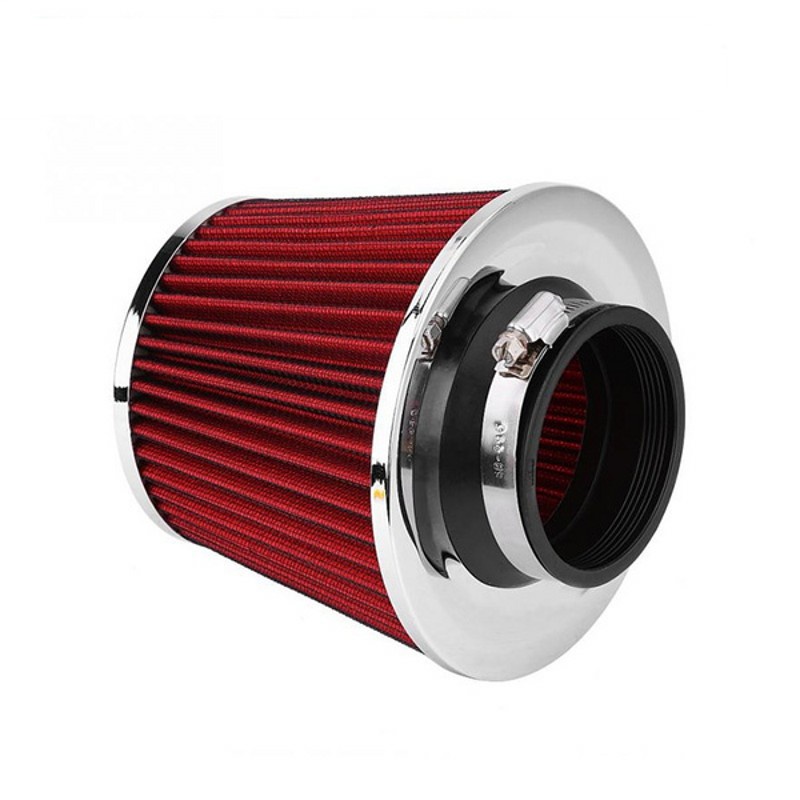 Pipa Filter Power Flow Intake Aluminum Gaya Racing Untuk Mobil