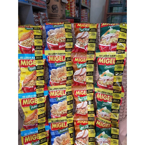 

Mie Gelas Protevit Perpak 30gr x 15 Bungkus