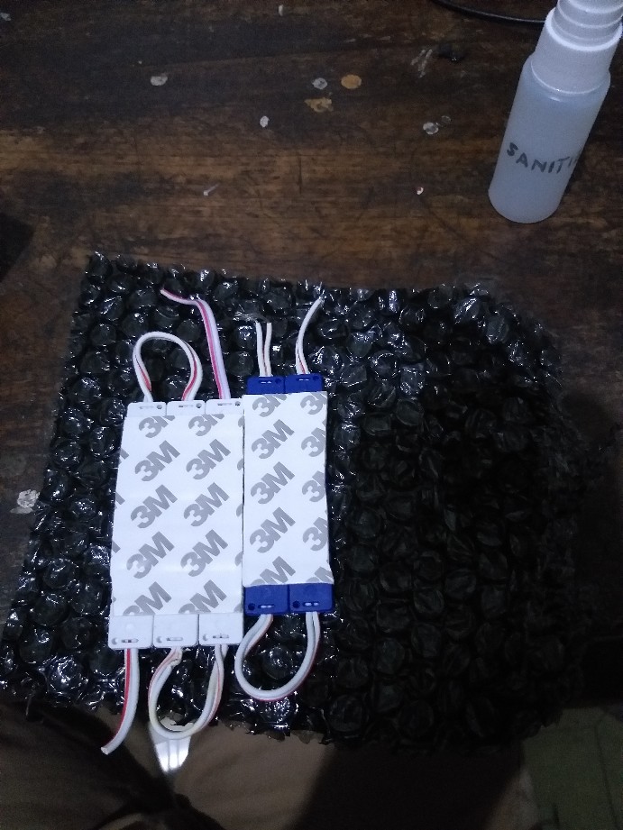 Led Strip 3 Titik Hpl Universal Waterproof