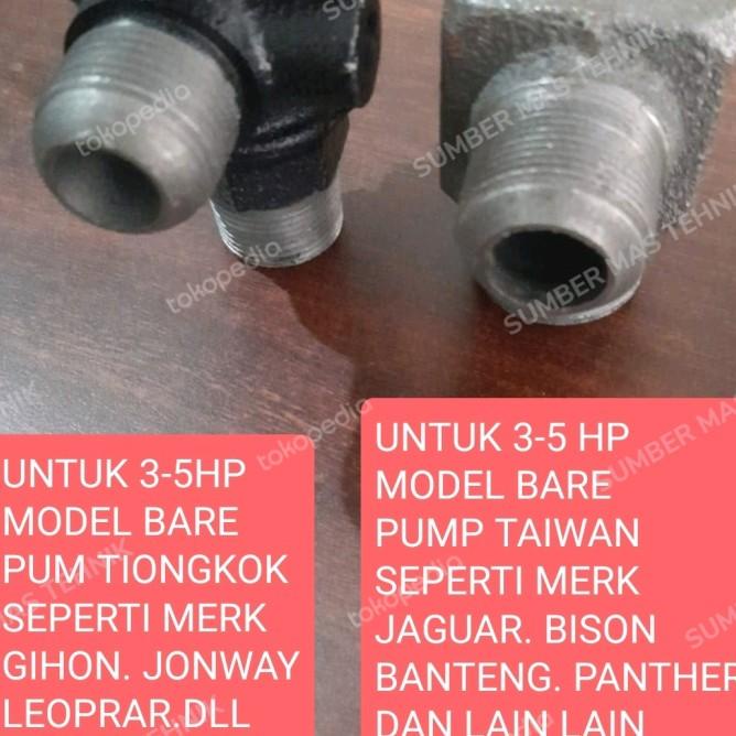 Check Valve Kompresor Angin 3-5 Hp. Kepala Katup Angin Kompresor Bulat