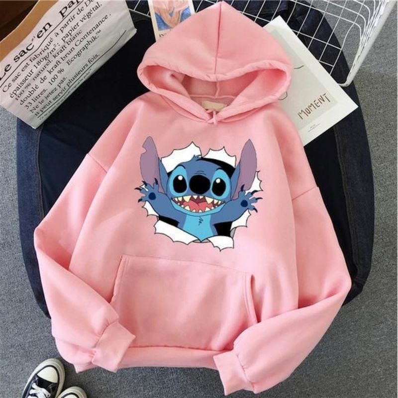 HOODIE JUMPER STITCH / HOODIE CARTOON STITCH / HOODIE STITCH / HOODIE UNISEX / JAKET HOODIE