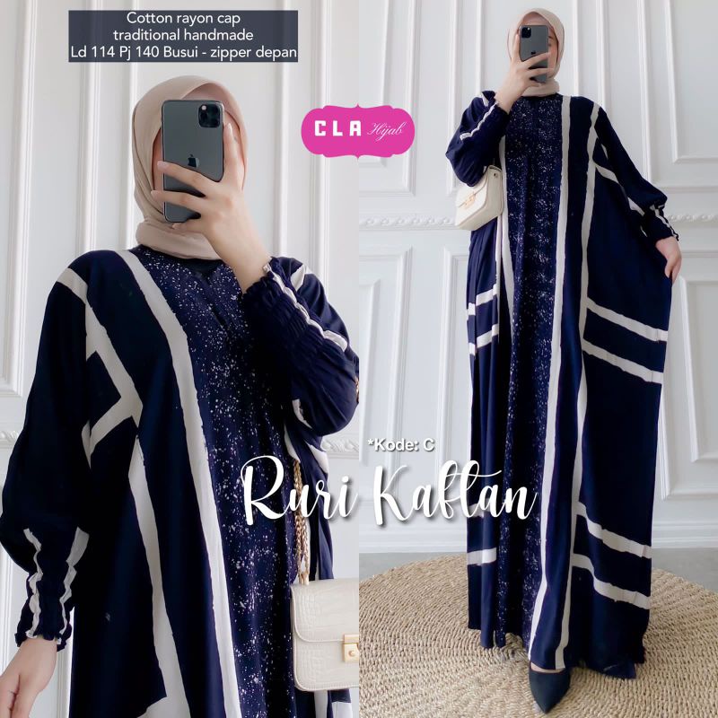 RURI KAFTAN TERBARU BY CLA HIJAB