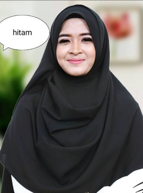 Jilbab Hijab Pasmina Instan non pet 210x75 cm