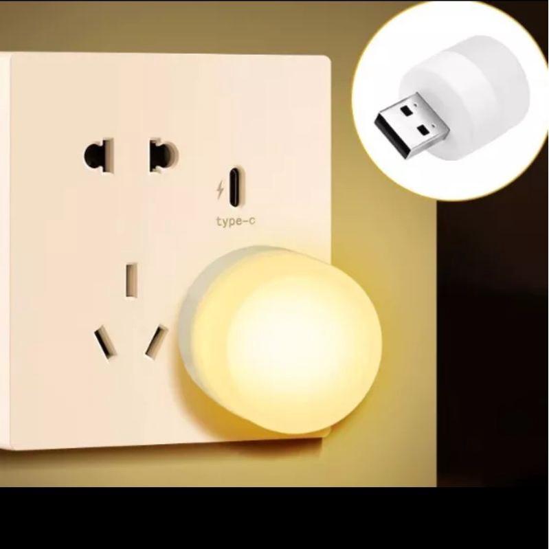Lampu LED Mini USB Lampu Belajar Portable Lampu Tidur Night Light