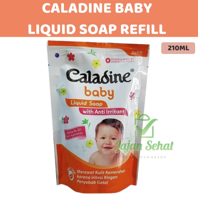 CALADINE BABY LIQUID SOAP REFILL 210 ML