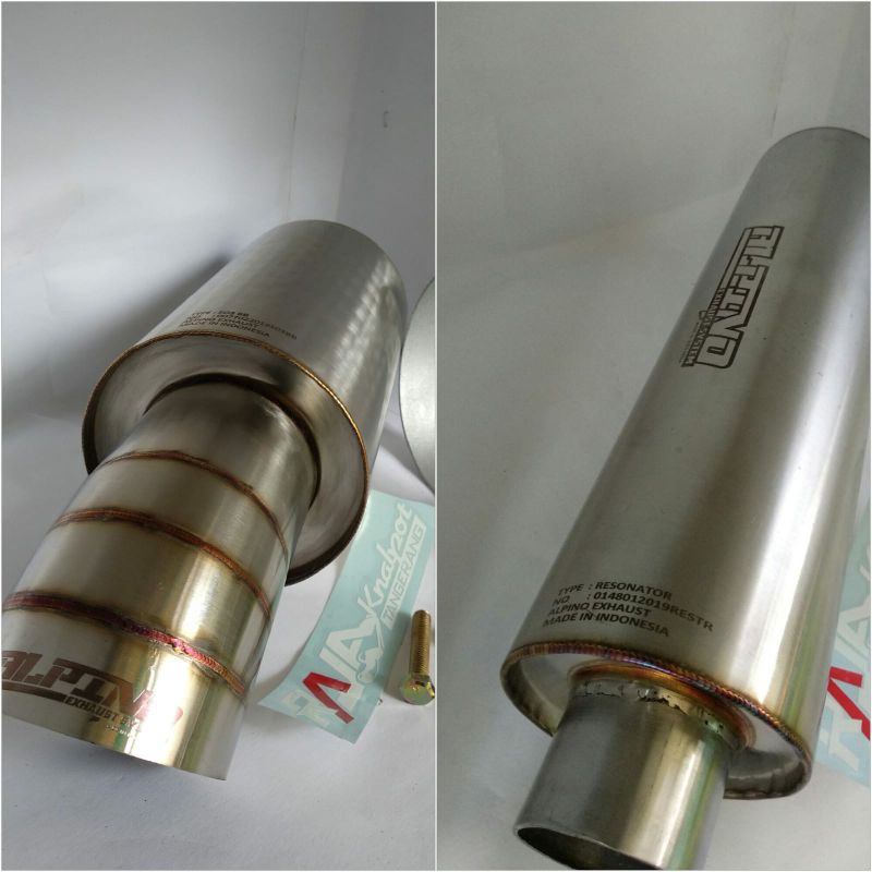 muffler Alpino S03 bass + resonator alpino manual,matic