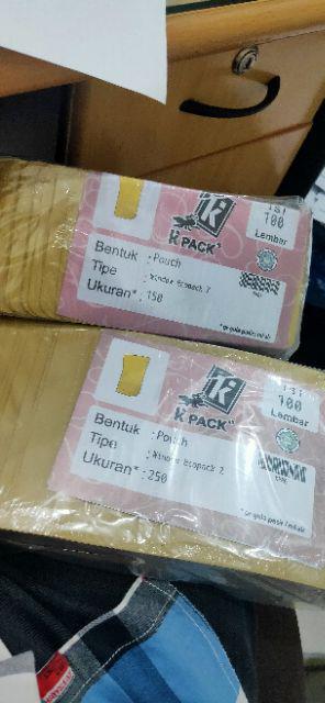 Standing Pouch Litho 250gr Window Uk. 13x20cm Zipper (100pcs)