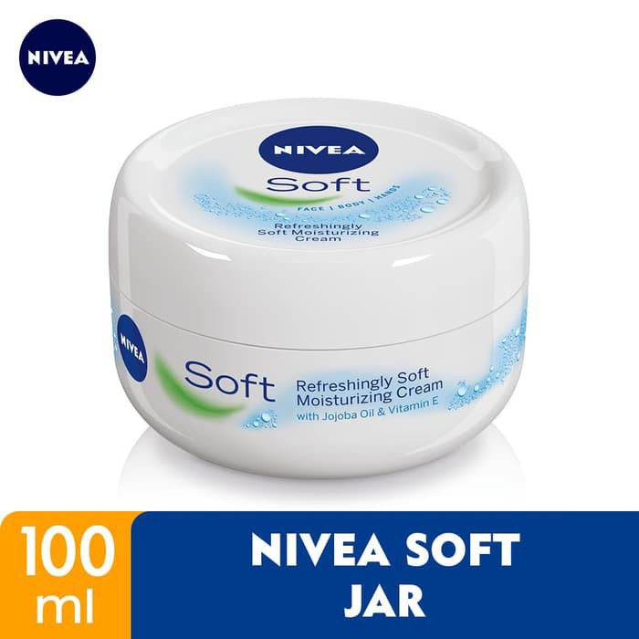 Nivea Creme Soft Pelembab Wajah Nivea 25ml 50ml 100ml