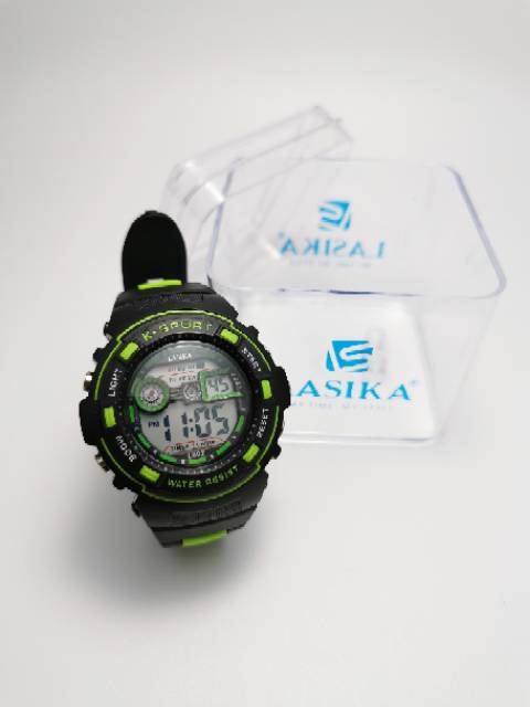 Jam tangan digital Remaja Sporty water Resist Lasika 802