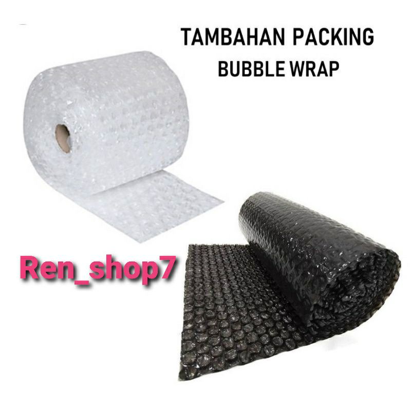 

Tambahan ekstra packing bubble wrap ✔️
