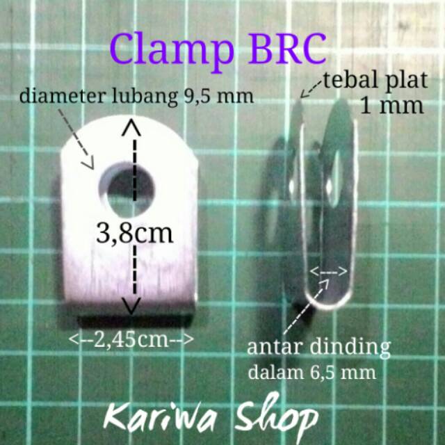 

Klamp BRC, per 1 pcs
