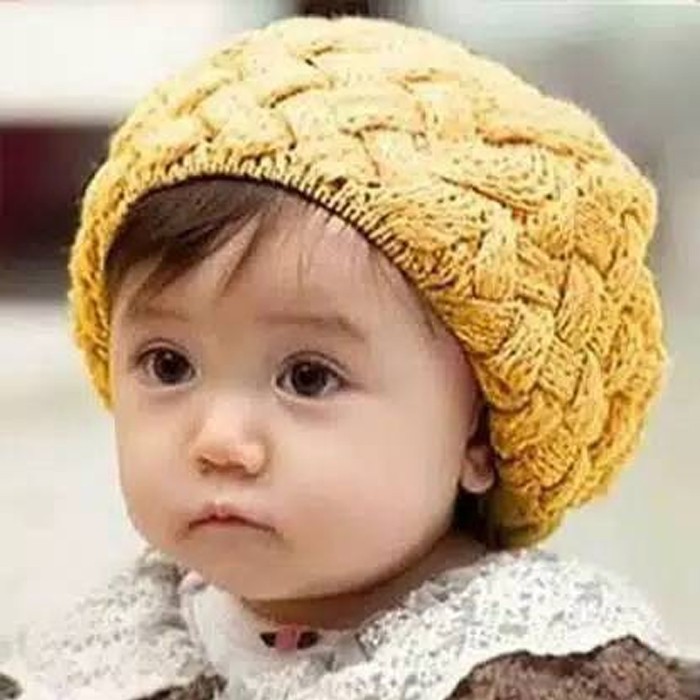 Topi Nanas Anak Pineapple Hat Topi Bayi Anak Rajut Kupluk Korea Pienapple Hat Topi Rajut Motif Nanas